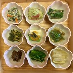 よし町 - わかば屋さんの山菜様達♡昇華っぷりも半端ない。それぞれの特色を全面に押し出す技術が凄い。