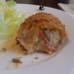 キッチン心 - コロッケの中は、カニがいっぱい！