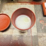 髙橋 謙太郎 - あさり、しじみの出汁にホタテのすりおろしたものを入れた椀もの