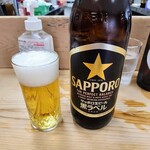 中華料理 七面鳥 - ビール