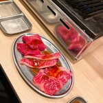 焼き処 肉と「」 - 3種盛り