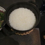 日本料理 TOBIUME - 炊きたての県産米「元気つくし」