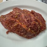 焼肉やっちゃん - アカミ（タレ） ※裏メニュー、店長のおすすめ！