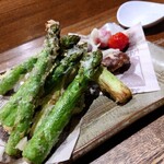 カタヤマ - 天ぷら。
      