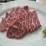 焼肉やっちゃん - 上ロース（山葵醬油）