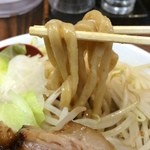 ちょもらん麺 - 自家製極太縮れ麺