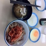 Matsuya - 牛丼ミニ、おろし、キムチセット