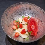 Restaurant 母屋 - 2025.3 苺・甘酒