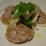 ビストロ・ラ・クッチーナ - 2009/12/30：前菜②「当店自家製サラミ」