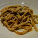 ビストロ・ラ・クッチーナ - 2009/12/30：パスタ②「猪肉ラグーのピンチ（イタリアうどん）」