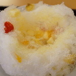 Nijou Wakasaya - フレッシュなフルーツがちりばめられた氷