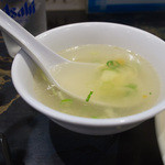 ニュー上海 - １-５）炒飯やランチについてるスープ