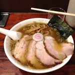 中華めん処 道頓堀 - H26.7　チャーシュー麺（並）