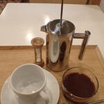 トーコーキッチン - ホットコーヒー 水ようかん