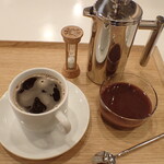 トーコーキッチン - ホットコーヒー 水ようかん