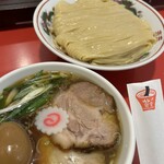 カドヤ食堂 - つけそば＋味玉