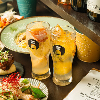 充実のドリンクメニュー♪