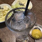 旨唐揚げと居酒メシ ミライザカ - レモンサワー