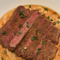 焼肉 ジャンボ はなれ - ヒレカツ煮