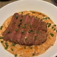 焼肉 ジャンボ はなれ - ヒレカツ煮