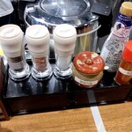 とんかつ 檍 - 卓上