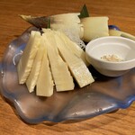 地酒と道産食材 一笑 - たけのこ刺身