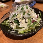 地酒と道産食材 一笑 - 豆腐サラダ