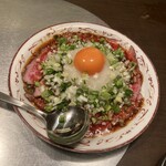 正泰苑 新橋店 - レアステーキ