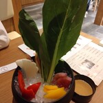 京出汁おでんと旬菜天ぷら 鳥居くぐり 横浜店 - 