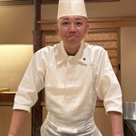 鮨みなと - 「アイドル大将」中港氏