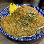 ヌードル＆スパイスカレー 今日の1番 - チーズキーマカレー ※チーズは1番下！