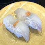 廻鮮 心鮨 - 活締ひらめ          