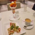 タカノフルーツパーラー - ナイトパフェセット？