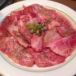 焼肉 鶯谷園 - 特上カルビ（2人前）