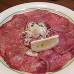 焼肉 鶯谷園 - 特上タン（2人前）