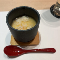 新宿 鮨 よこ田 - 蟹の茶碗蒸し