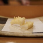 すしと天ぷら 坂本 - アオリイカ天350円