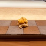 すしと天ぷら 坂本 - 生うに680円