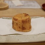 すしと天ぷら 坂本 - 出汁だいこん天ぷら250円