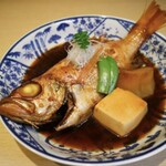 すしと天ぷら 坂本 - のどぐろ煮付け1980円