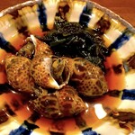 すしと天ぷら 坂本 - バイ貝780円