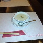志喜亭 - 新じゃがいものスープ