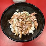 王道家直系 我道家 - 味玉ラーメン並＋チャーシューまぶし小