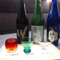 大吟醸飲み比べ３種