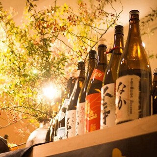 "A Wide Variety of Local Sake, Shochu, and Whiskey" All-You-Can-Drink Available!