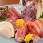 和食や むね - 料理写真:刺身盛り合わせ