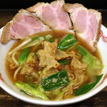 自己流ラーメン綿麺