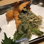 ととや料理 佗助 - 天ぷら