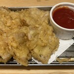 ととや料理 佗助 - 黒豚ロースの天ぷら　絶品‼️