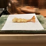 天白 - 才巻海老の天麩羅